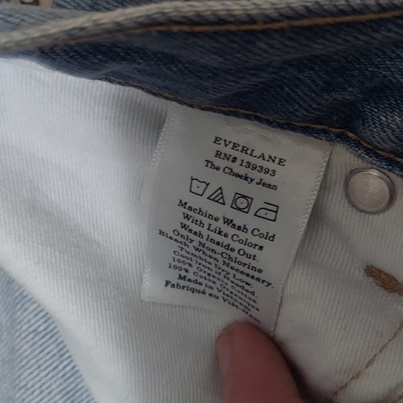 Everlane the Cheeky Jean Crop Size 28 - Picture 8 of 11